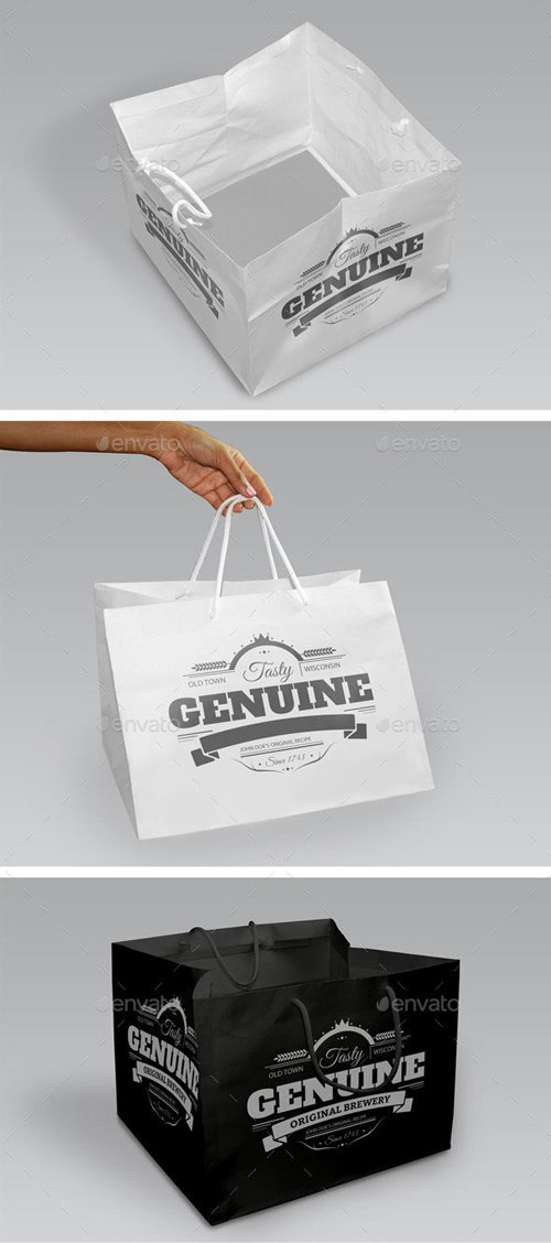 Shopping Bags Mock-Up